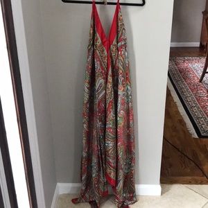 Handkerchief maxi dress